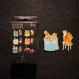 Disney Princess Jasmine Mystery Pins - Black, Gold, and Blue